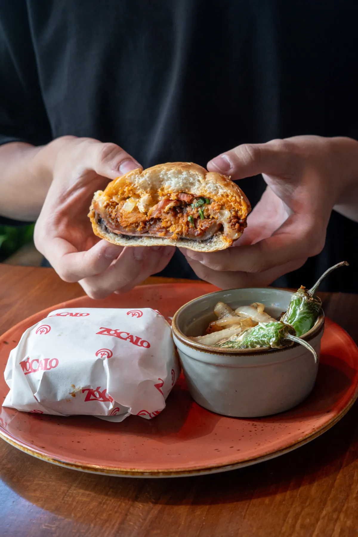 Zocalo torta with side